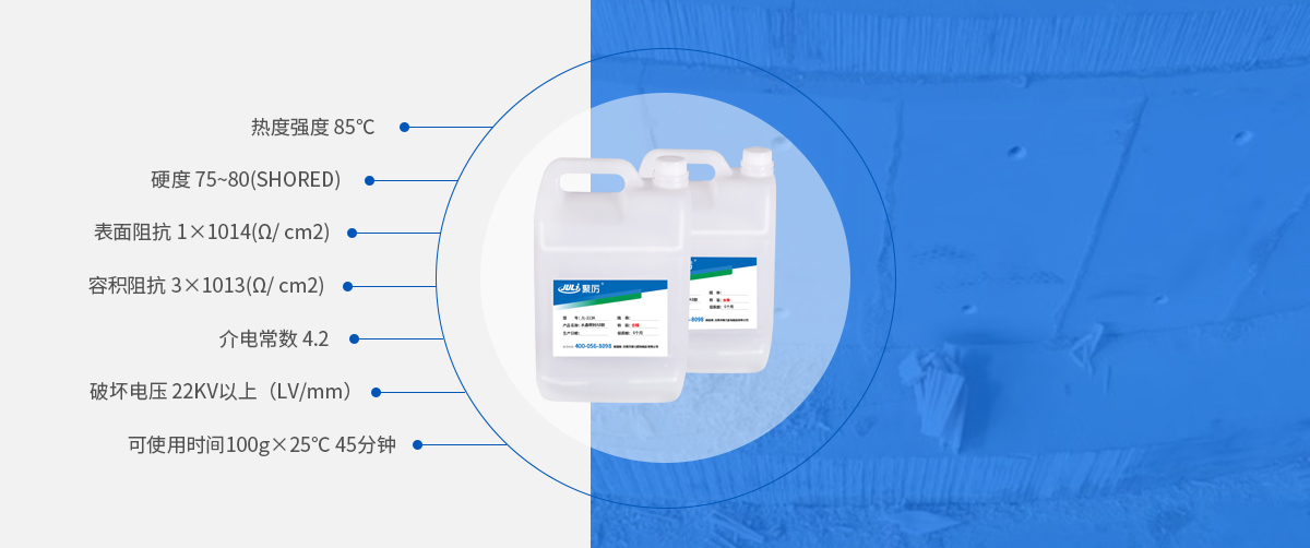 環(huán)氧樹脂灌封ab膠產品參數